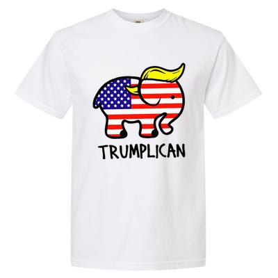 Trumplican Elephant TrumpFunny RepublicanUltra Maga 2024 Garment-Dyed Heavyweight T-Shirt