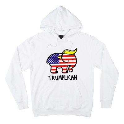 Trumplican Elephant TrumpFunny RepublicanUltra Maga 2024 Hoodie