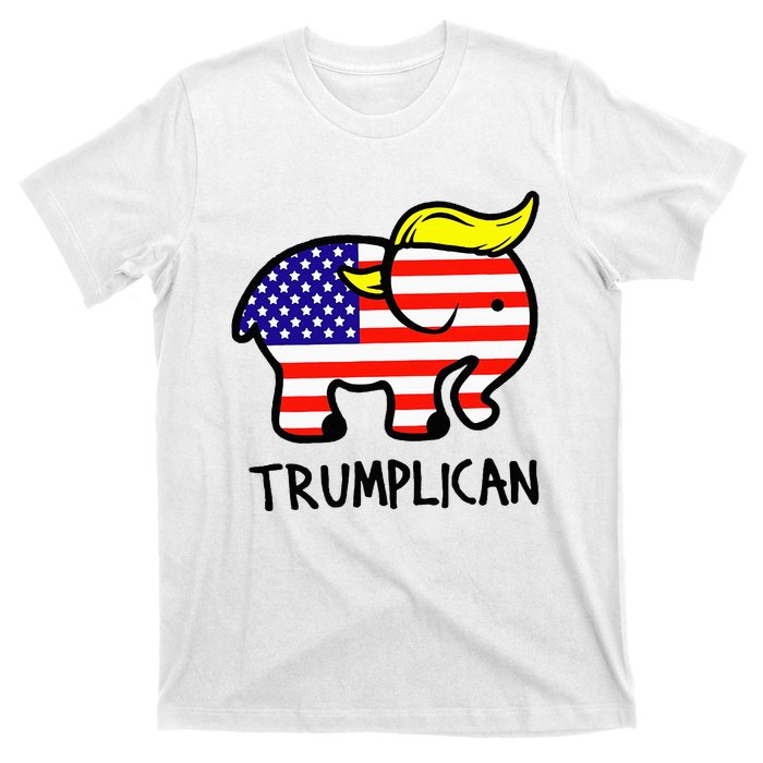 Trumplican Elephant TrumpFunny RepublicanUltra Maga 2024 T-Shirt