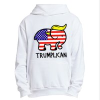 Trumplican Elephant TrumpFunny RepublicanUltra Maga 2024 Urban Pullover Hoodie