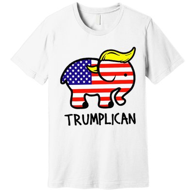 Trumplican Elephant TrumpFunny RepublicanUltra Maga 2024 Premium T-Shirt