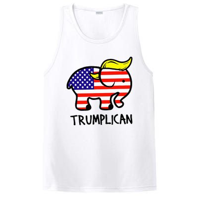 Trumplican Elephant TrumpFunny RepublicanUltra Maga 2024 PosiCharge Competitor Tank