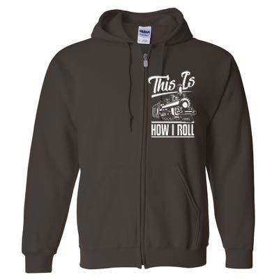 Train Engineer Full Zip Hoodie