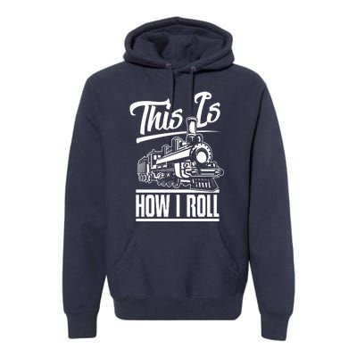 Train Engineer Premium Hoodie