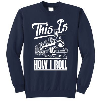 Train Engineer Tall Sweatshirt