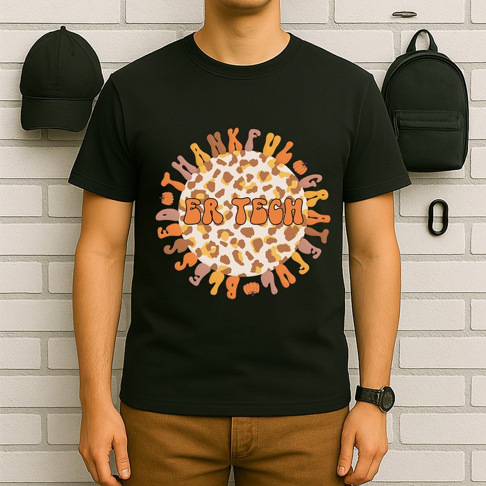 Thankful ER Tech Thanksgiving Emergency Room Tech ER Tech T-Shirt