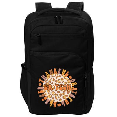Thankful ER Tech Thanksgiving Emergency Room Tech ER Tech Impact Tech Backpack