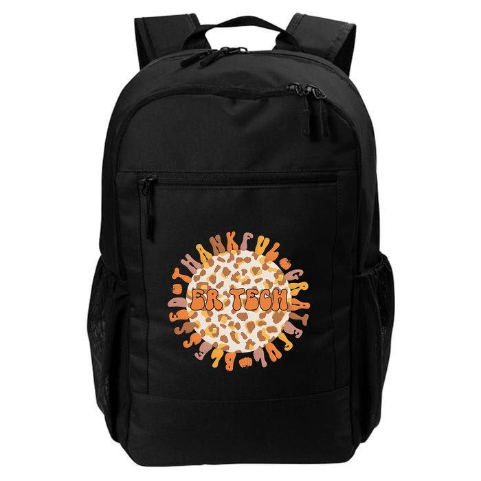 Thankful ER Tech Thanksgiving Emergency Room Tech ER Tech Backpack