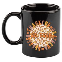 Thankful ER Tech Thanksgiving Emergency Room Tech ER Tech 11oz C Handle Ceramic Mug