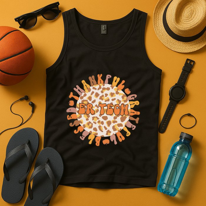 Thankful ER Tech Thanksgiving Emergency Room Tech ER Tech Tank Top