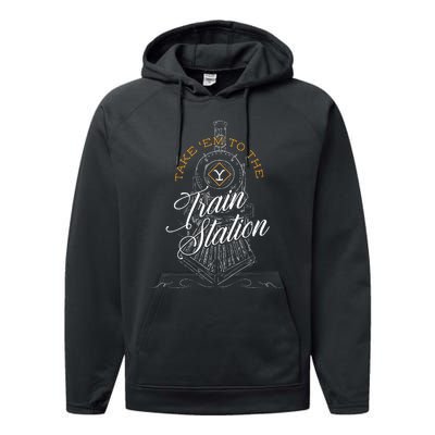 Take Em To The Train Station Performance Fleece Hoodie