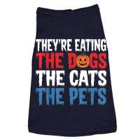 TheyRe Eating The Dogs The Cats The Pets Halloween Doggie Tank