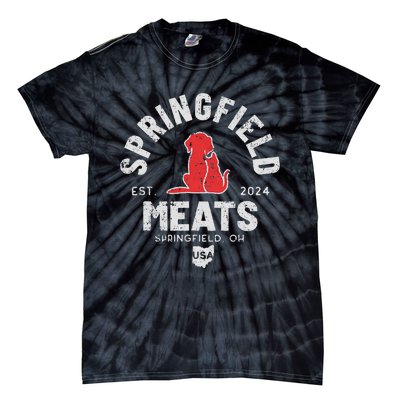 TheyRe Eating The Dogs Springfield Ohio Election Tie-Dye T-Shirt