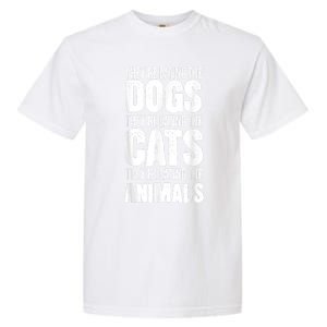 TheyRe Eating The Dogs TheyRe Eating The Cats And Animals Garment-Dyed Heavyweight T-Shirt