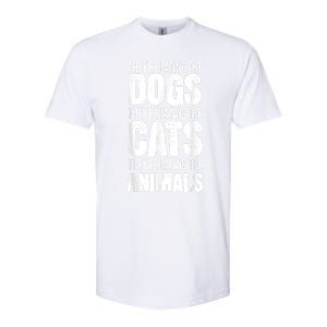 TheyRe Eating The Dogs TheyRe Eating The Cats And Animals Softstyle CVC T-Shirt