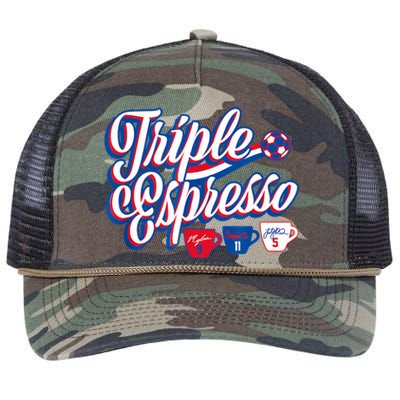 Triple Espresso Retro Rope Trucker Hat Cap