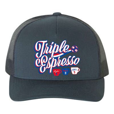 Triple Espresso Yupoong Adult 5-Panel Trucker Hat