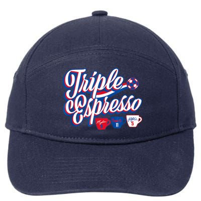 Triple Espresso 7-Panel Snapback Hat