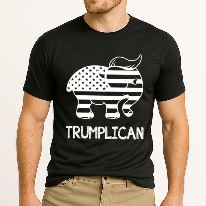 Trumplican Elephant Cooling Performance Crew T-Shirt