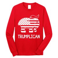 Trumplican Elephant Long Sleeve Shirt