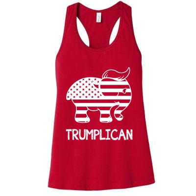 Trumplican Elephant Womens Tank Top