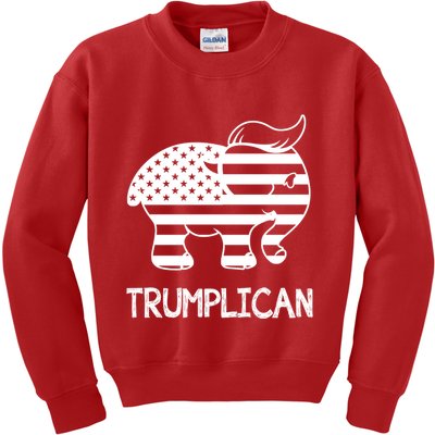 Trumplican Elephant Kids Sweatshirt