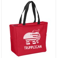 Trumplican Elephant Zip Tote Bag