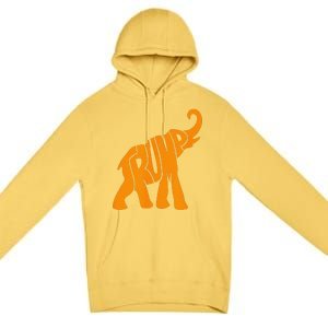 Trump Elephant Premium Pullover Hoodie