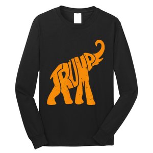 Trump Elephant Long Sleeve Shirt