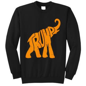 Trump Elephant Tall Sweatshirt