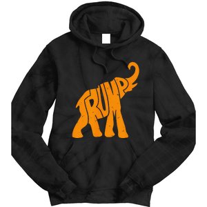 Trump Elephant Tie Dye Hoodie