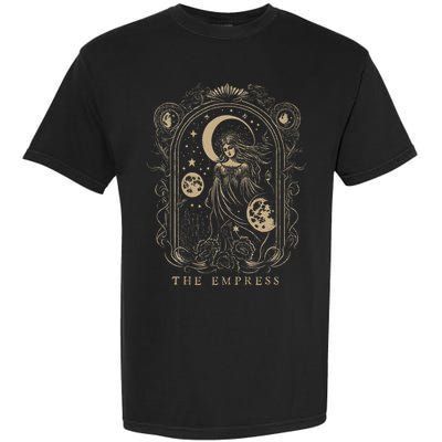 The Empress Tarot Card Goth Emo Occult Graphic Garment-Dyed Heavyweight T-Shirt