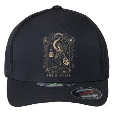 The Empress Tarot Card Goth Emo Occult Graphic Flexfit Unipanel Trucker Cap