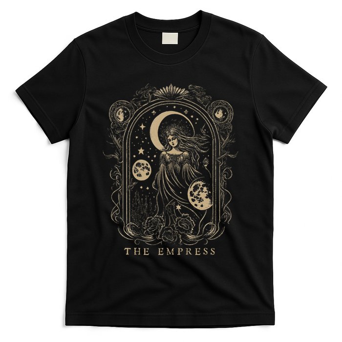 The Empress Tarot Card Goth Emo Occult Graphic T-Shirt
