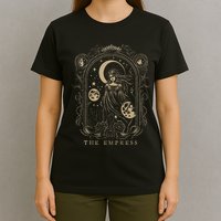 The Empress Tarot Card Goth Emo Occult Graphic T-Shirt