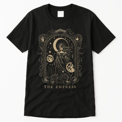 The Empress Tarot Card Goth Emo Occult Graphic Tall T-Shirt