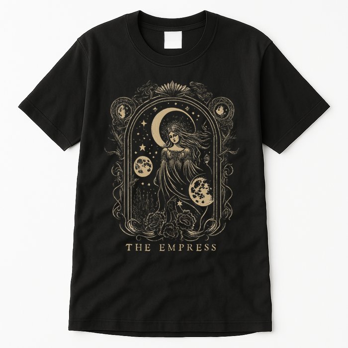 The Empress Tarot Card Goth Emo Occult Graphic Tall T-Shirt
