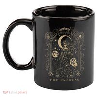 The Empress Tarot Card Goth Emo Occult Graphic 11oz C Handle Ceramic Mug