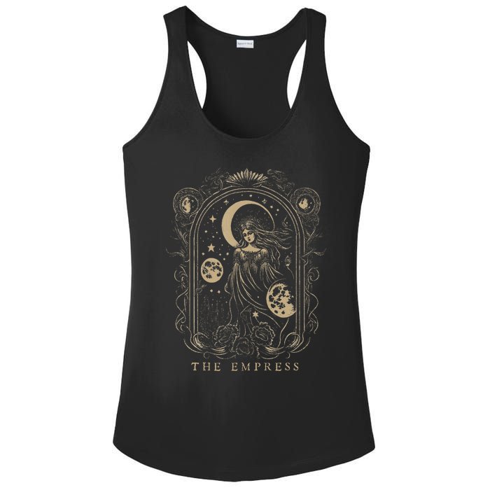 The Empress Tarot Card Goth Emo Occult Graphic Ladies PosiCharge Competitor Racerback Tank