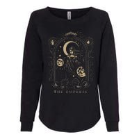 The Empress Tarot Card Goth Emo Occult Graphic Womens California Wash Sweatshirt