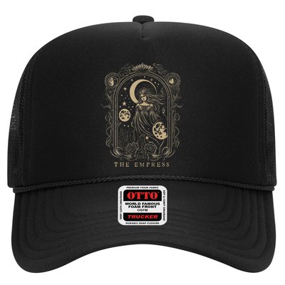 The Empress Tarot Card Goth Emo Occult Graphic Trucker Hat