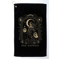 The Empress Tarot Card Goth Emo Occult Graphic Golf Towel