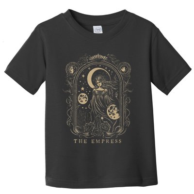 The Empress Tarot Card Goth Emo Occult Graphic Toddler T-Shirt