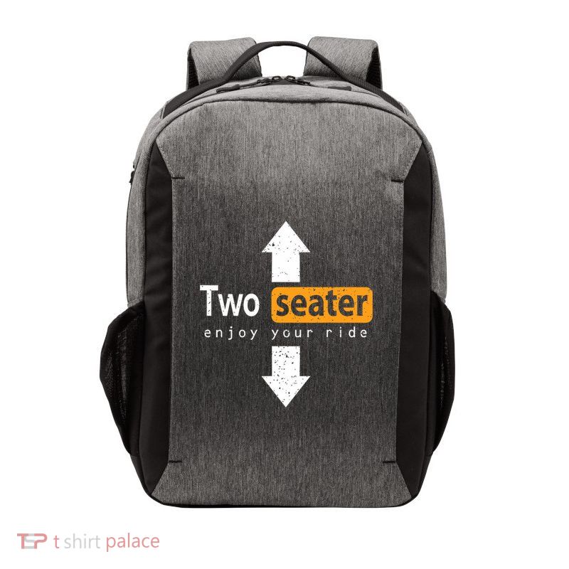 Two-Seater Enjoy The Ride Funny Swingers Wife Swapping  Vector Backpack