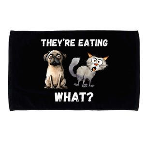 They’Re Eating The Dogs They’Re Eating The Cats The Pets Microfiber Hand Towel