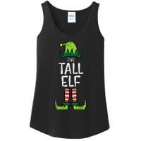 Tall Elf Xmas Matching Christmas For Family Ladies Essential Tank