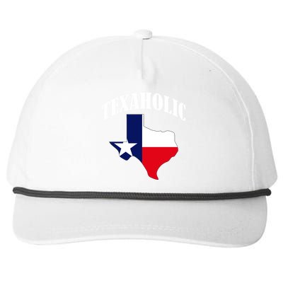 Texaholic Snapback Five-Panel Rope Hat