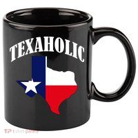 Texaholic 11oz C Handle Ceramic Mug