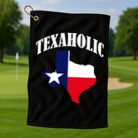 Texaholic Golf Towel