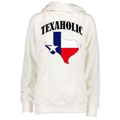 Texaholic Womens Funnel Neck Pullover Hood